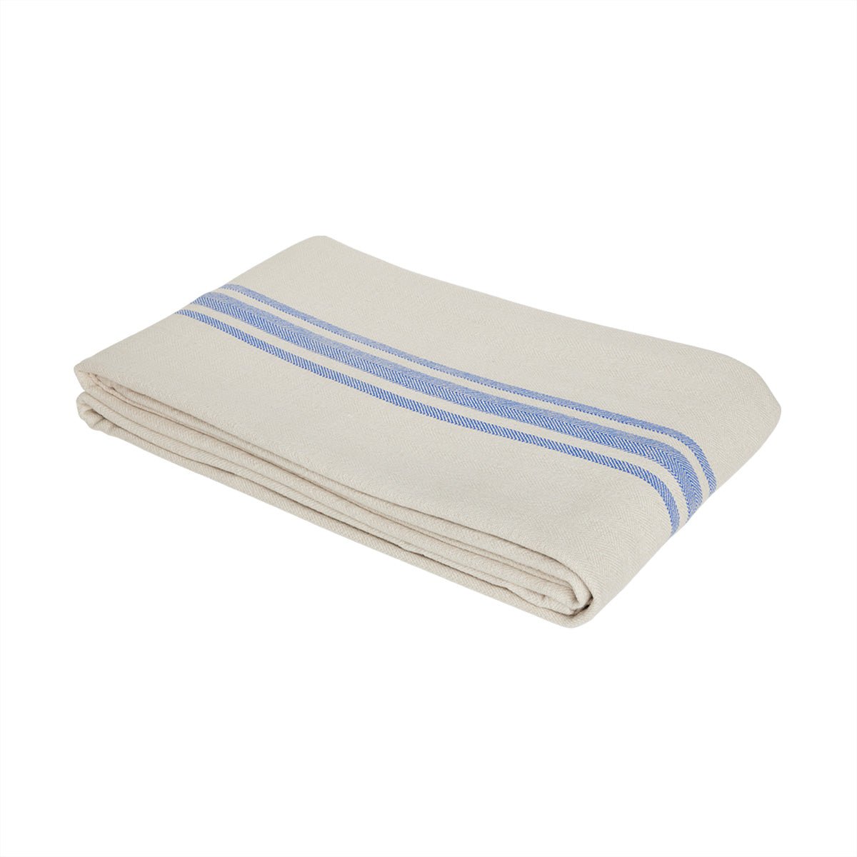 Linu-Tischdecke Blau – 260 x 140 cm von OYOY