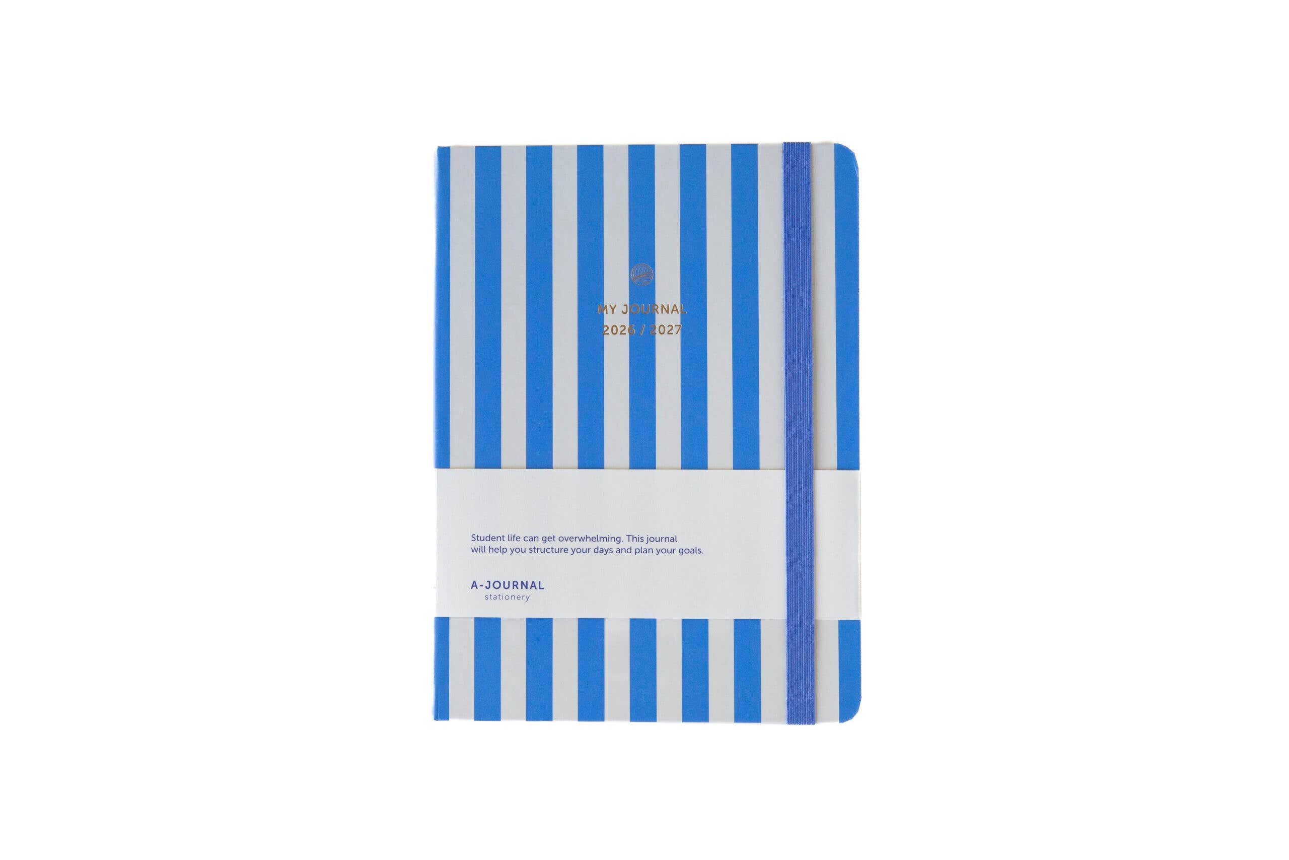 My Journal Planer 2026/2027 – Blaue Streifen