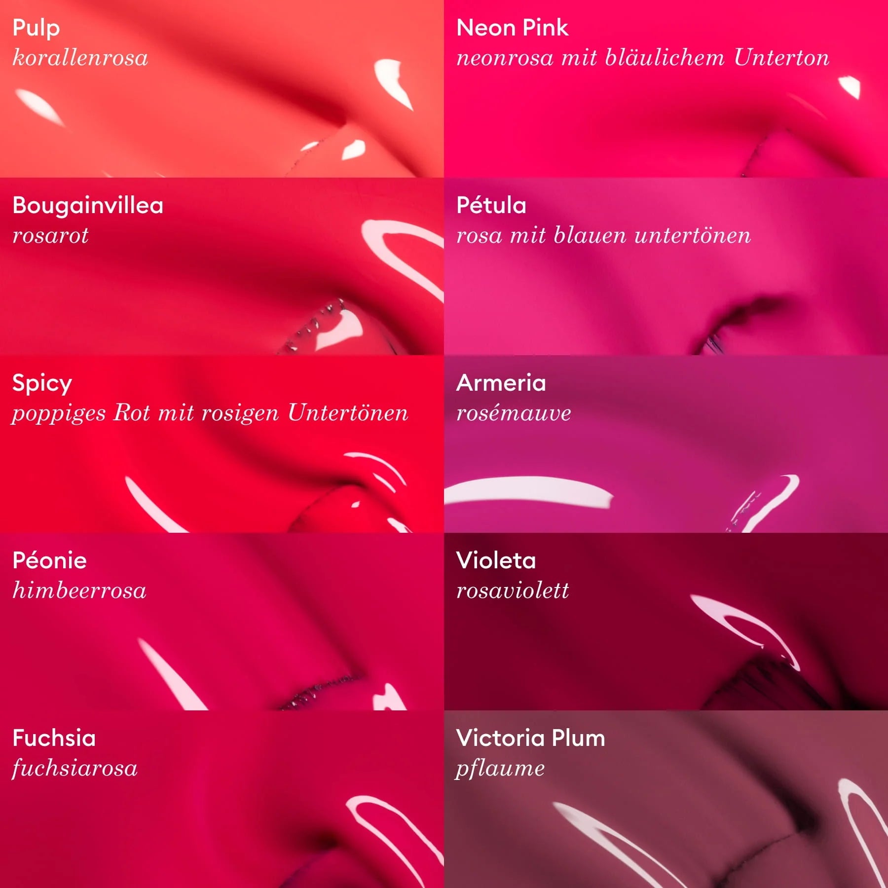 Nagellack - Fuchsia