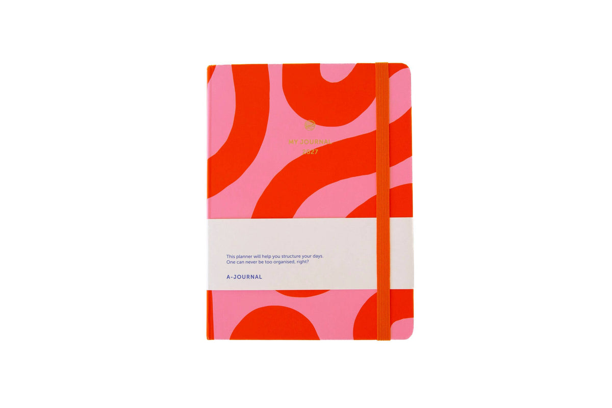 Journal Planer 2027 – Flow Pink/Rot