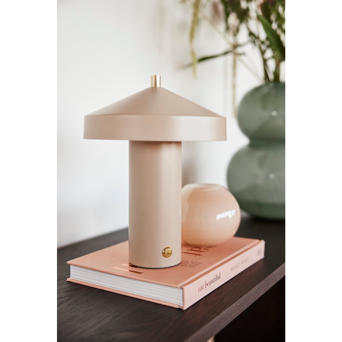 Tischlampe Hatto LED - beige