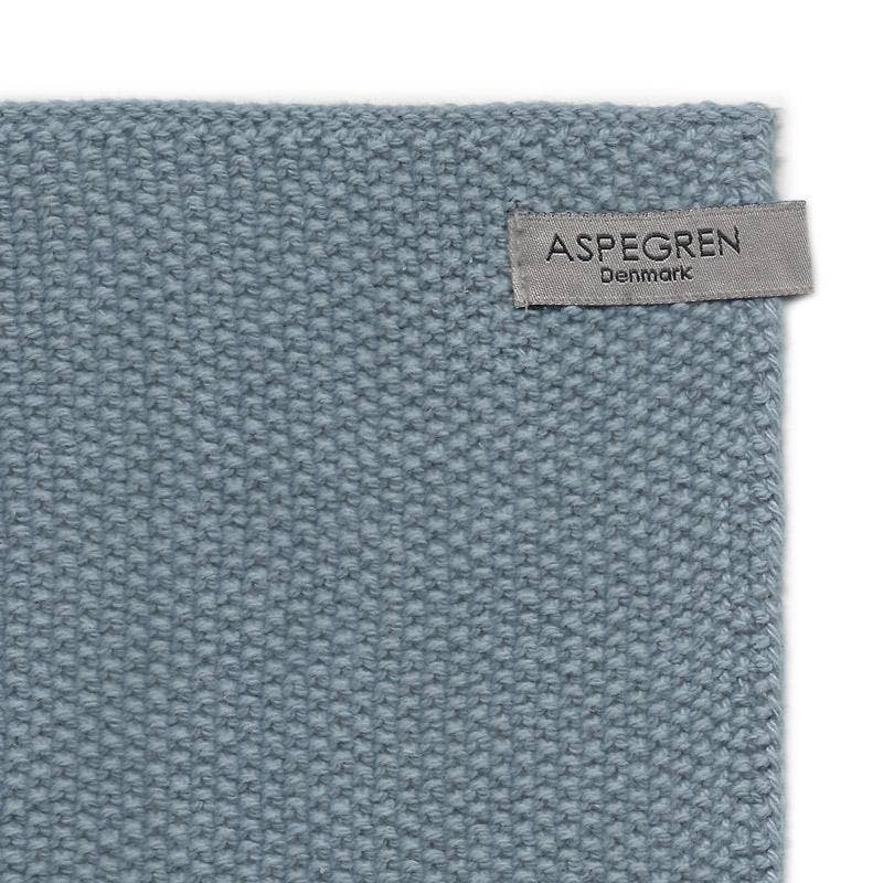 Gestrickte Spültücher 25 x 25 cm - 2er-Set Blau