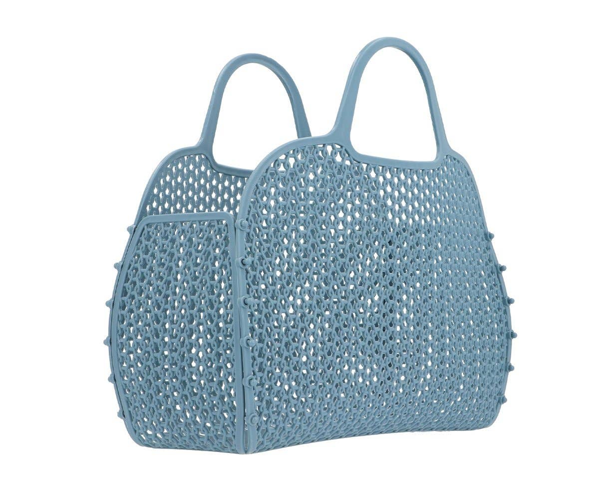 Tasche Vintage Retro - Taubenblau