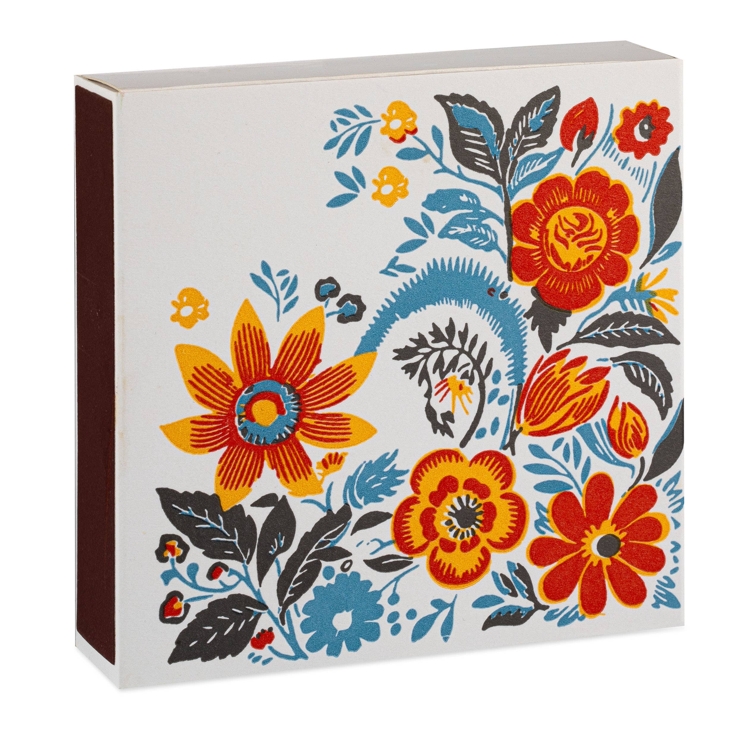 Blumen | Quadratische Sicherheitsstreichhölzer