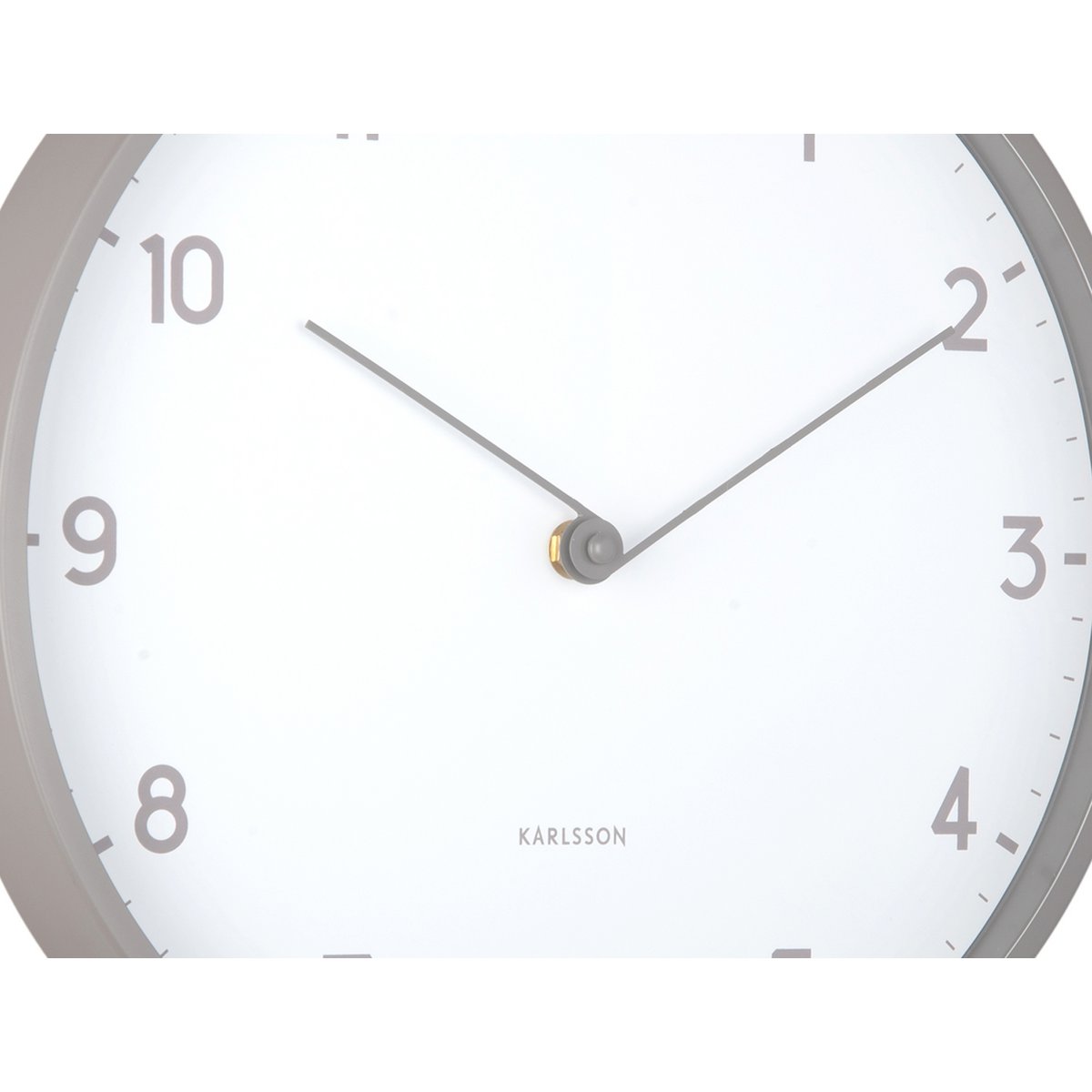Wanduhr Sencillez - Grau