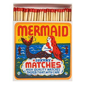 Mermaid Streichhölzer | Quadratische Sicherheitsstreichhölzer