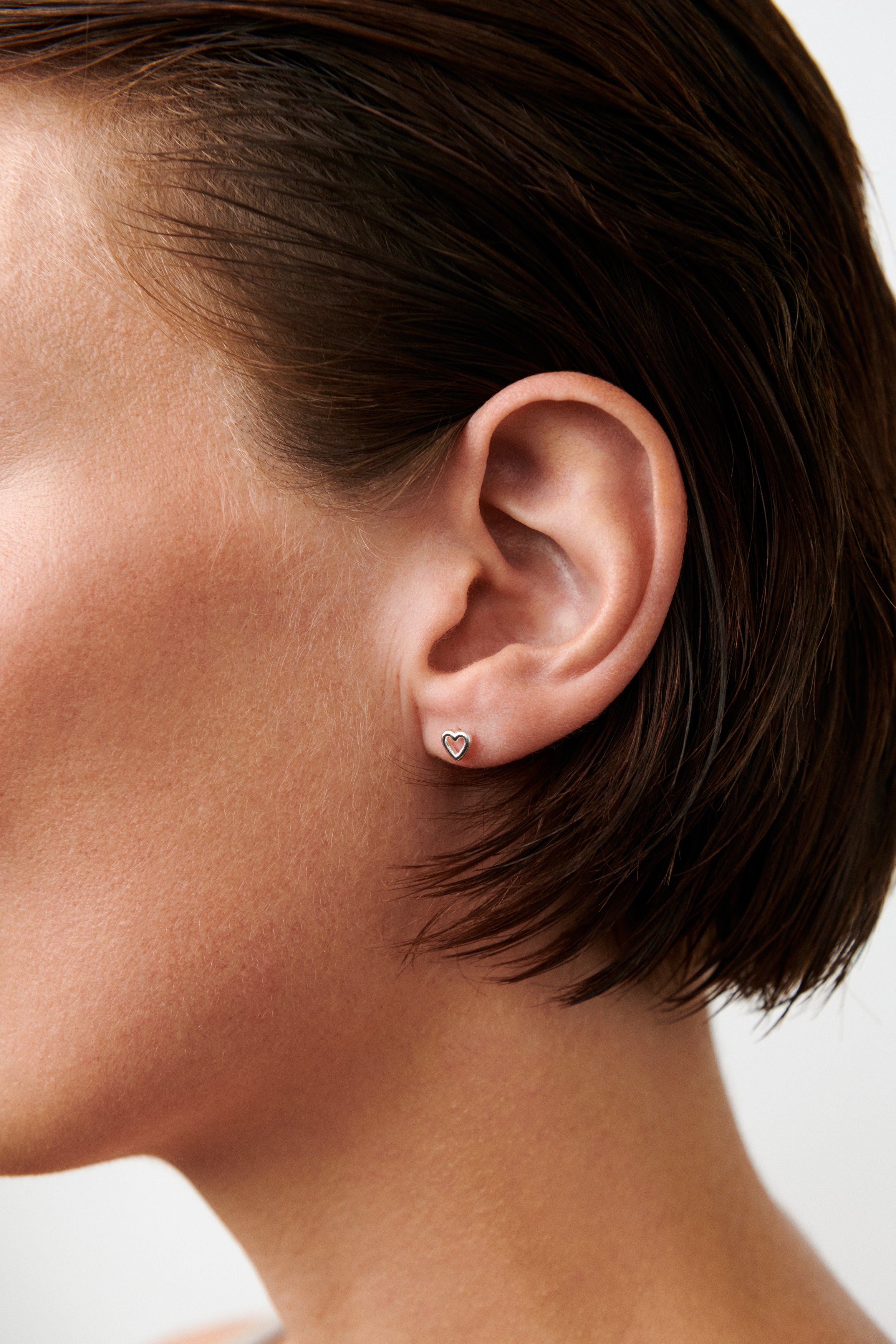 Eternal Herz Ohrstecker – gold