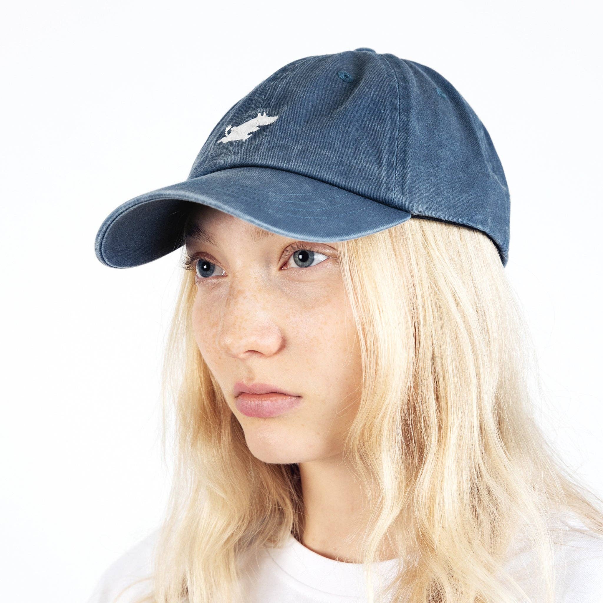 Gewaschene Denim-Cap - Moomin Classics Navy
