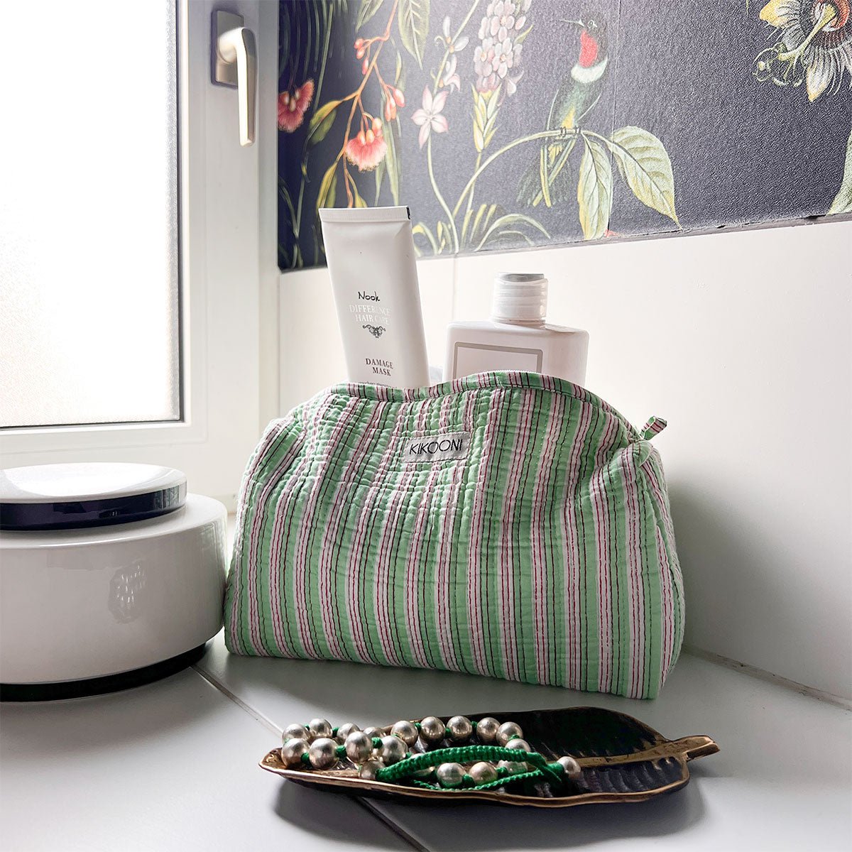 Kosmetiktasche "Stripes"