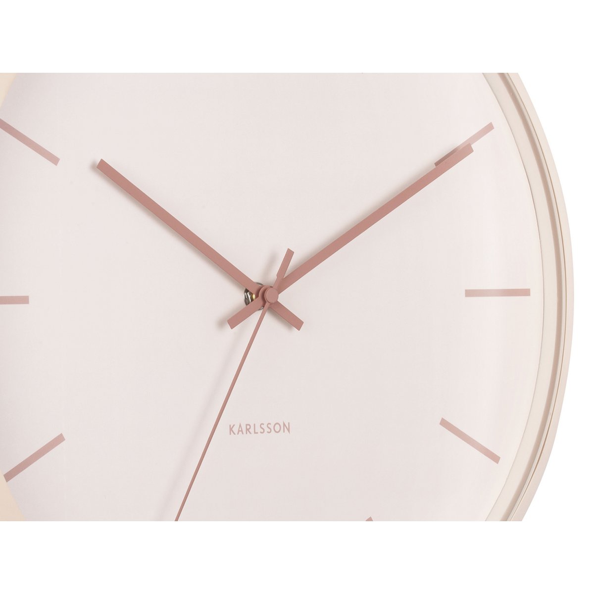 Wanduhr Nirvana Globe - Sandbraun