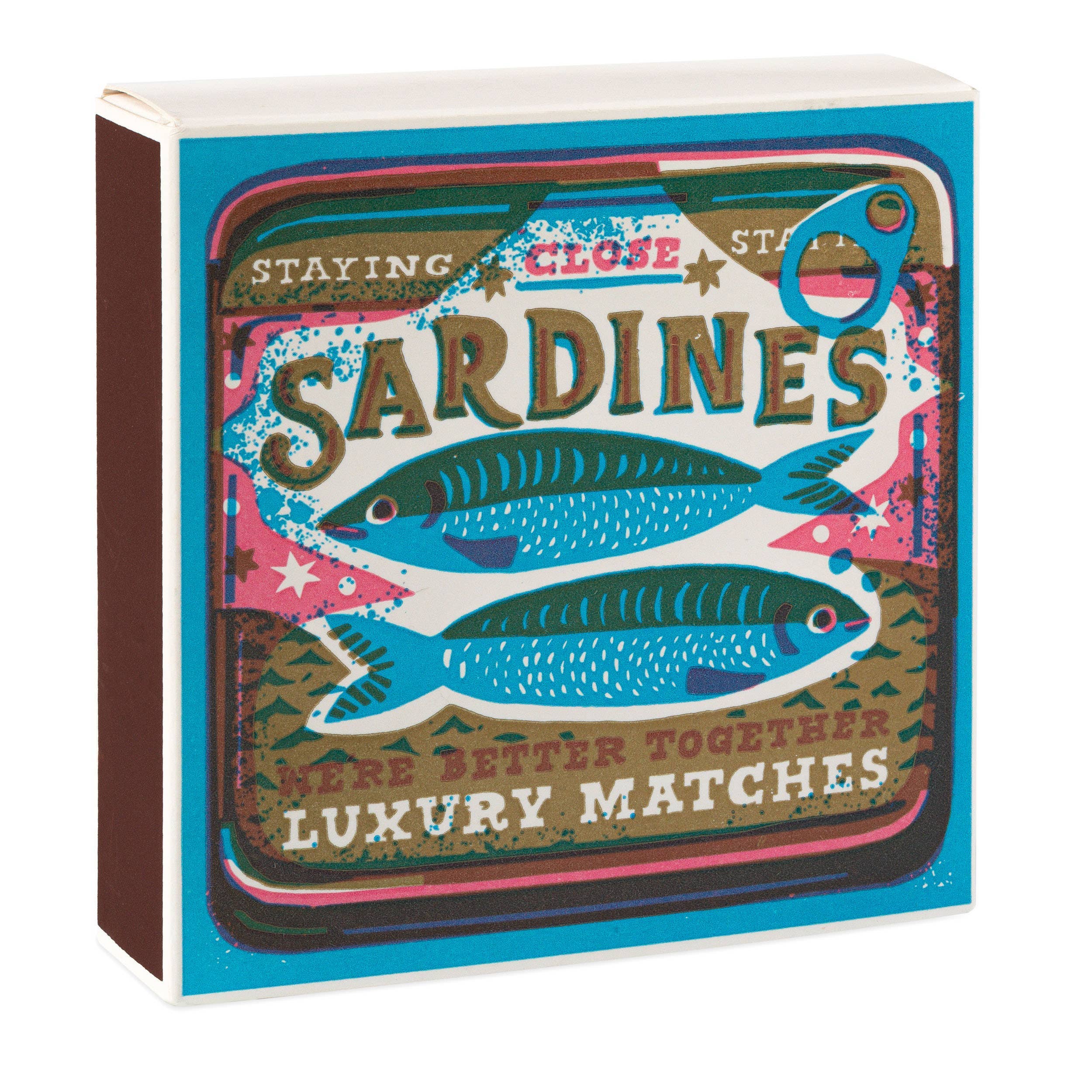 Sardines | Quadratische Sicherheitsstreichhölzer