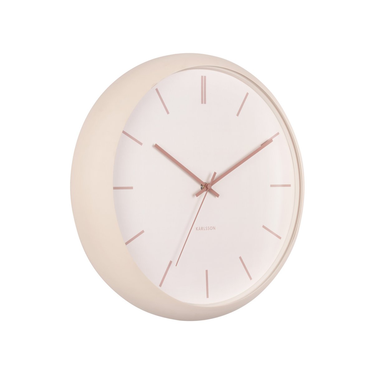 Wanduhr Nirvana Globe - Sandbraun