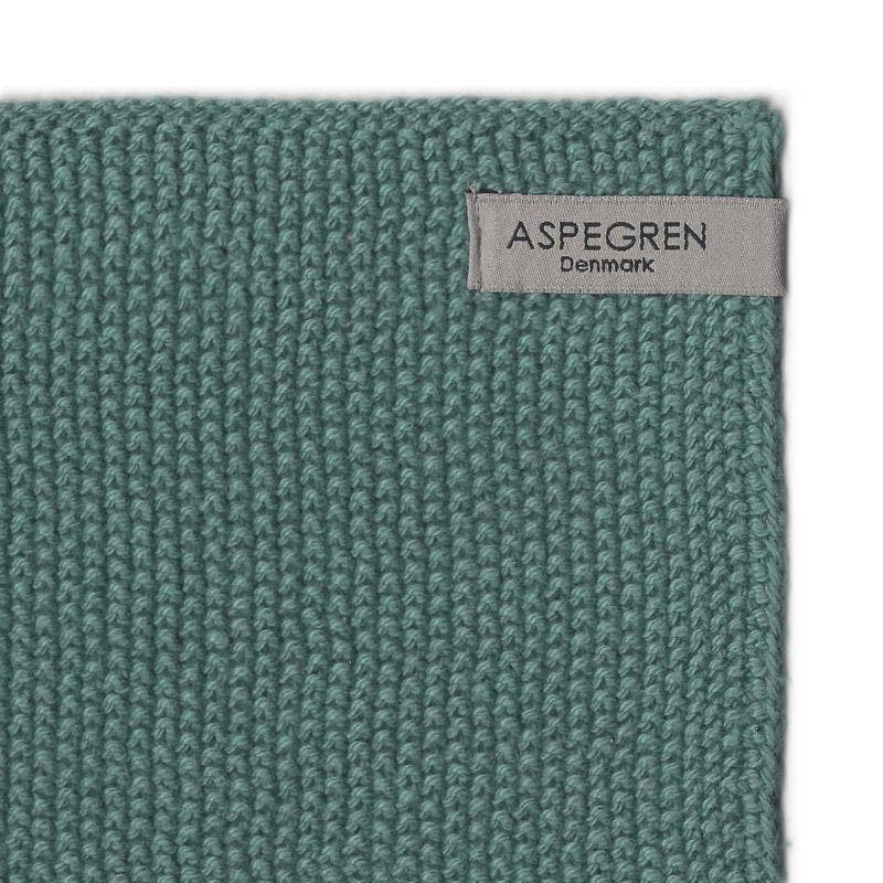 Gestrickte Spültücher 25 x 25 cm - 2er-Set Mint