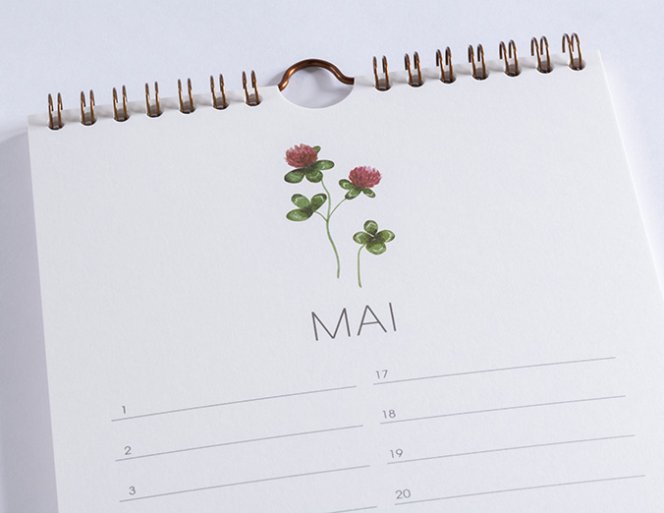 Geburtstagskalender - Botanicals