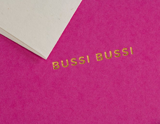 Karte Little Color Notes - Bussi Bussi
