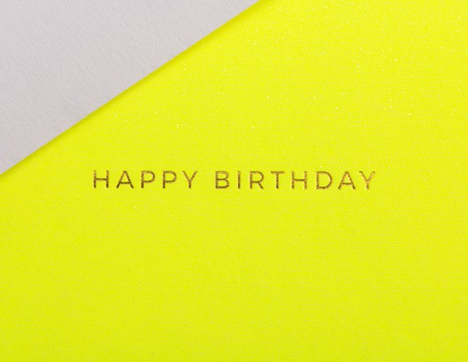 Karte Little Color Notes - Happy Birthday