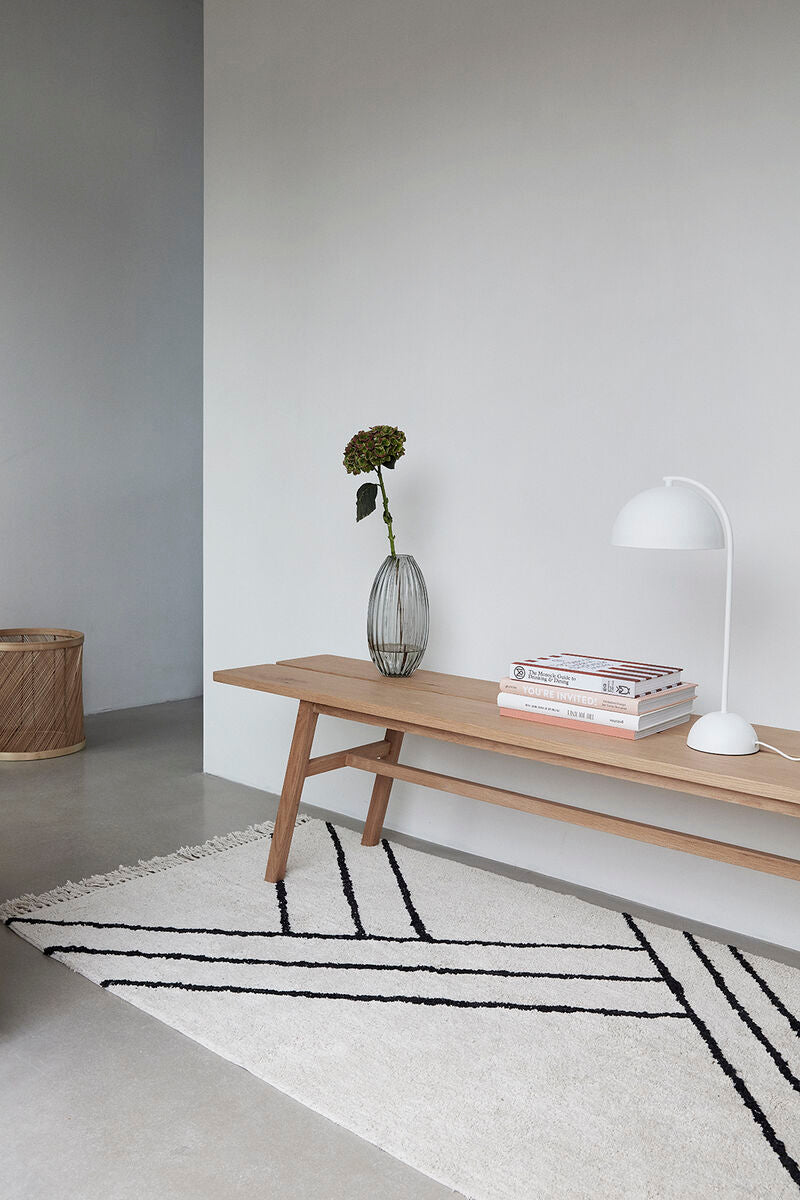 Vase Ripple - Grau