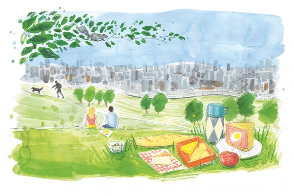 Die Geschichte beginnt mit einem Huhn