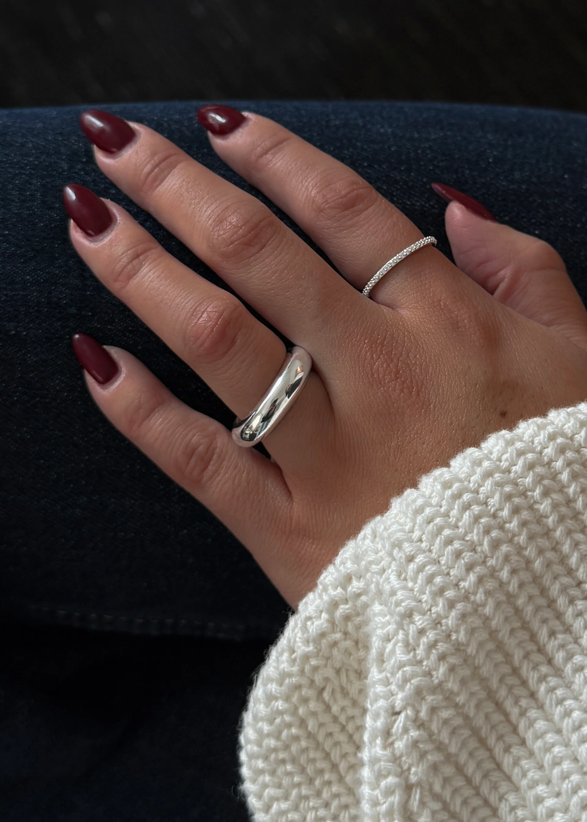 Ring Bolded - silber