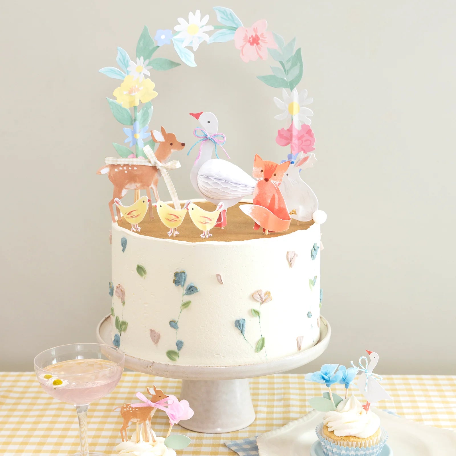 Cake Topper Little Animals