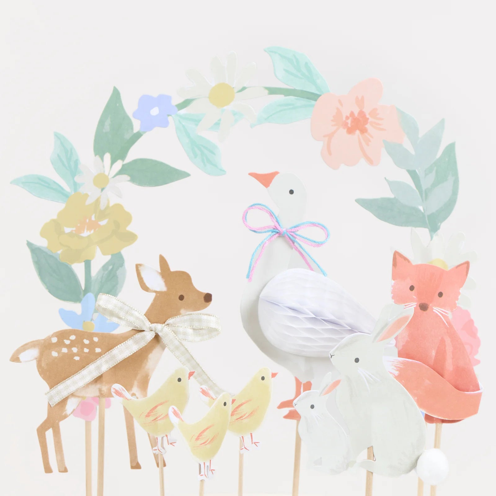 Cake Topper Little Animals