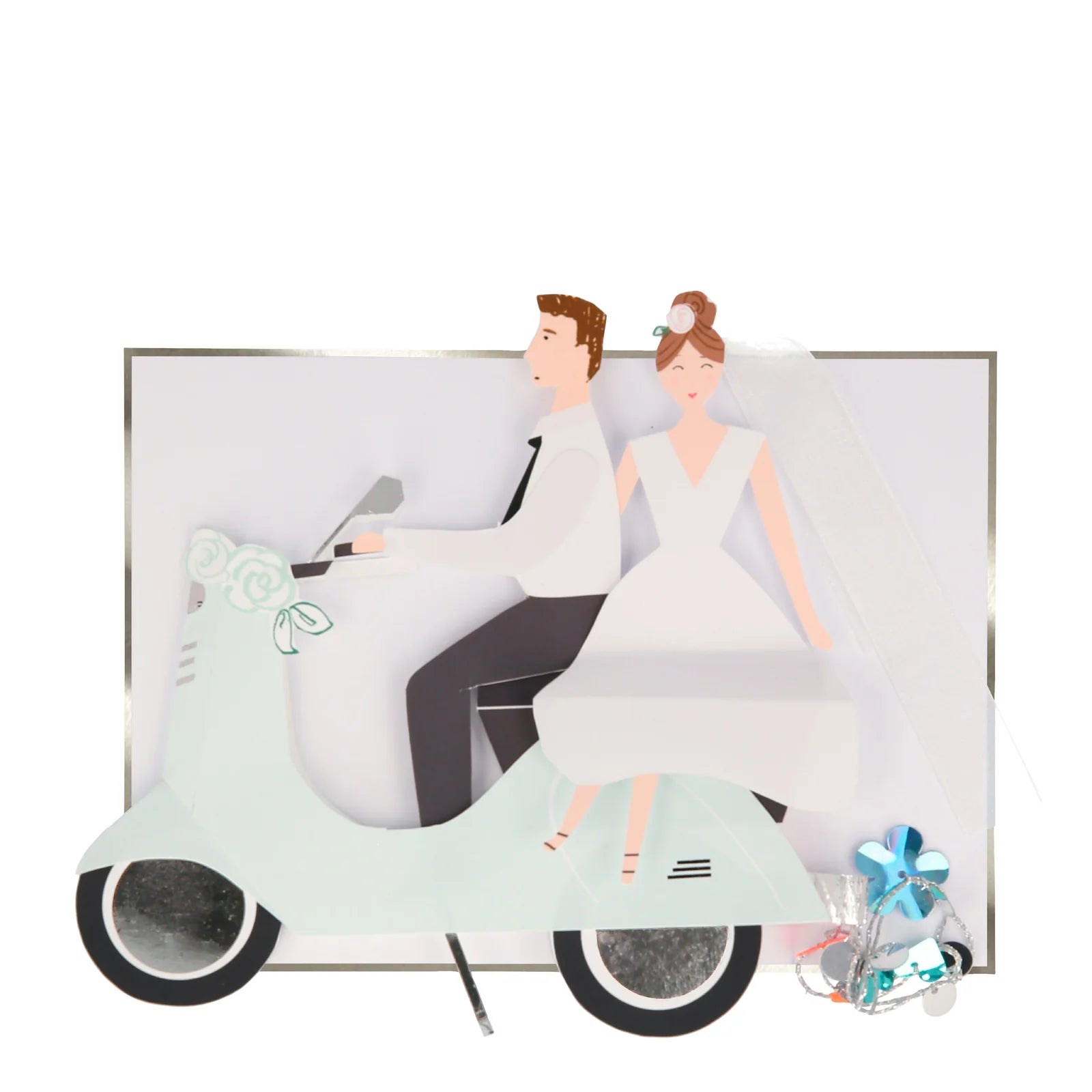 Hochzeitskarte - Scooter