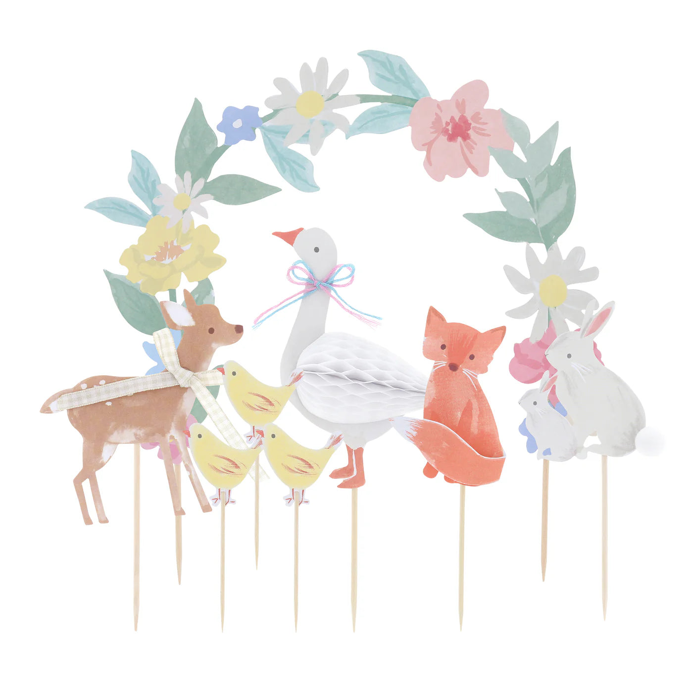 Cake Topper Little Animals