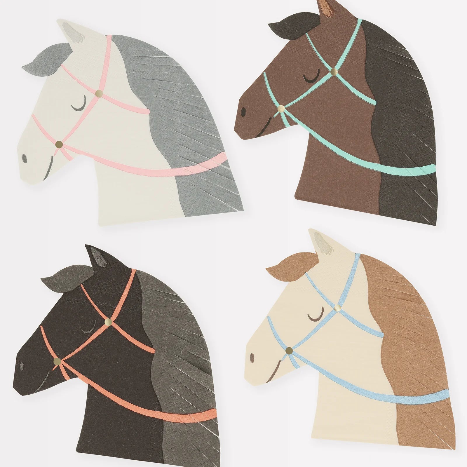 Servietten Horse