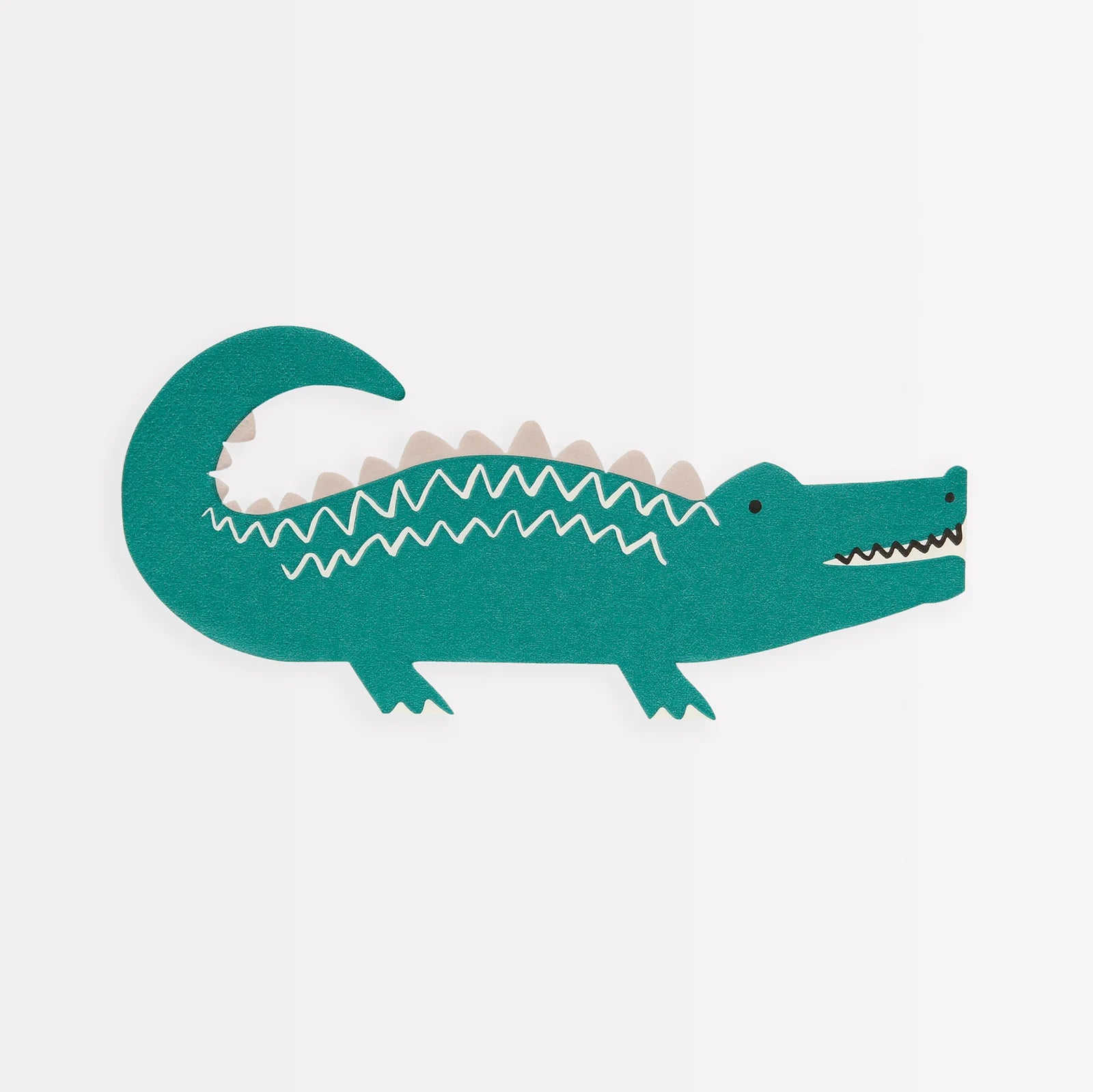 Servietten Krokodil