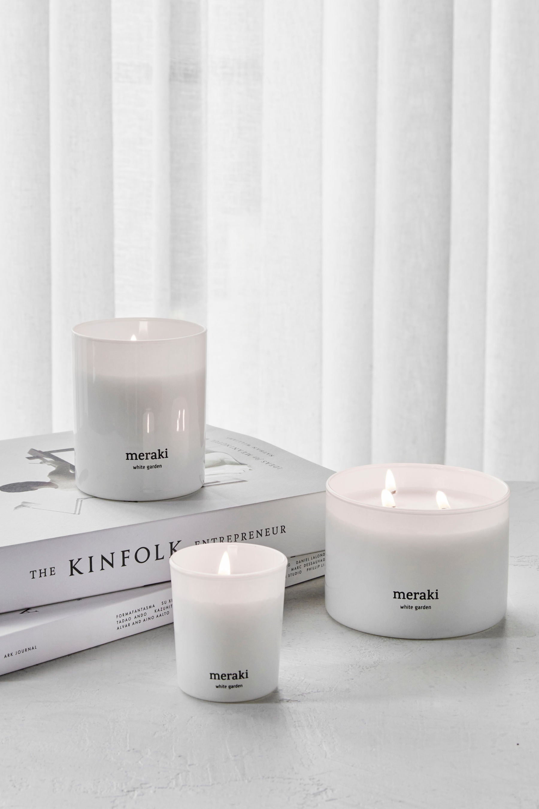 Duftkerze Fresh Linen 200g