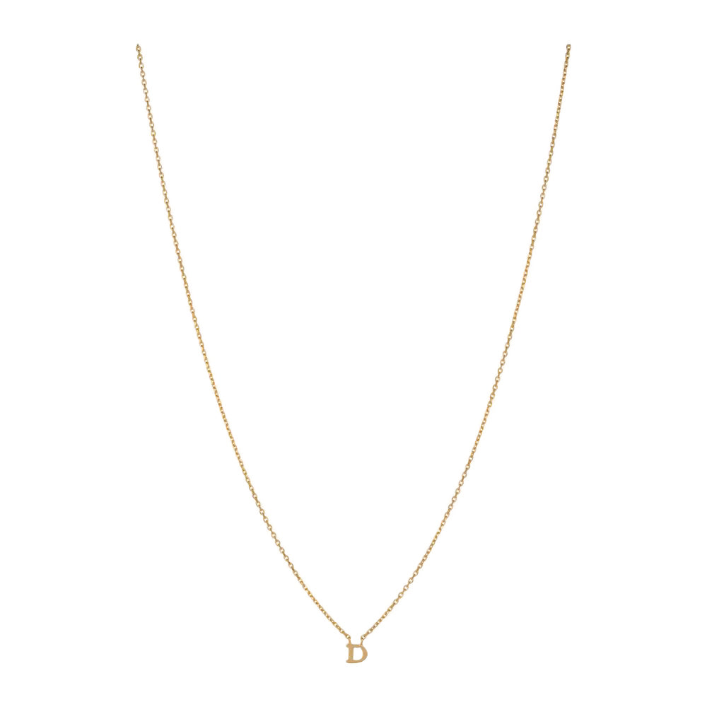 Pernille Corydon Halskette Note Gold mit feiner Kette