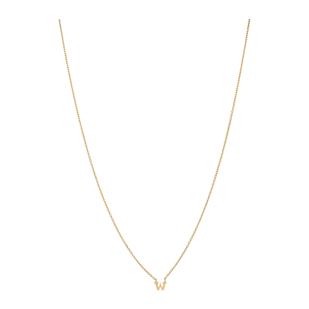 W-Kette aus der Note Serie von Pernille Corydon – eleganter Statement-Schmuck in Gold