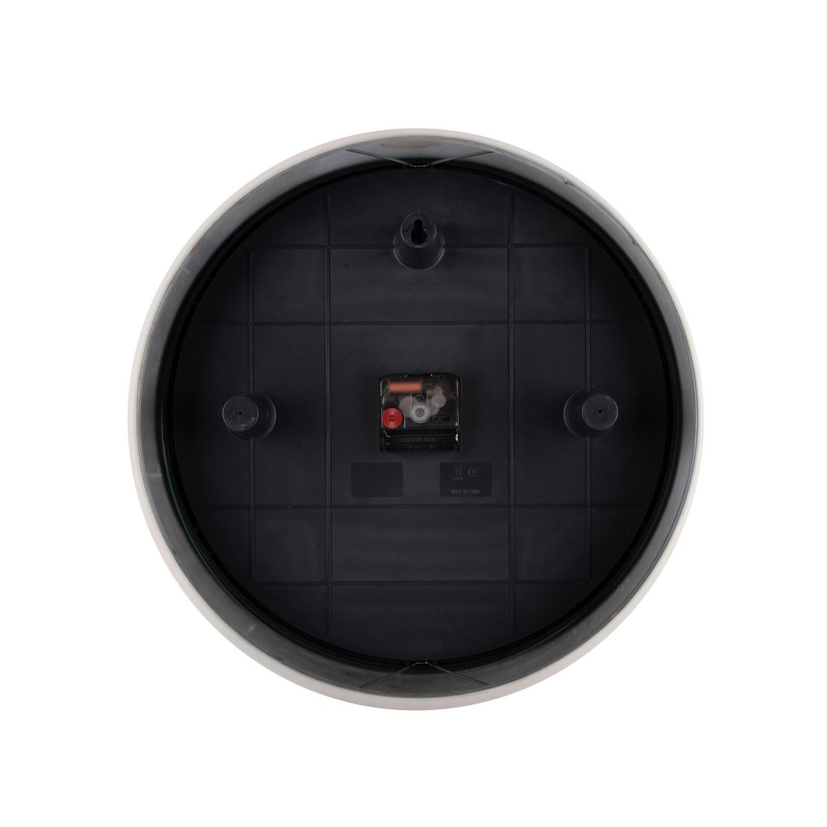 Rückansicht der Karlsson Nirvana Globe Wanduhr mit Aufhängung