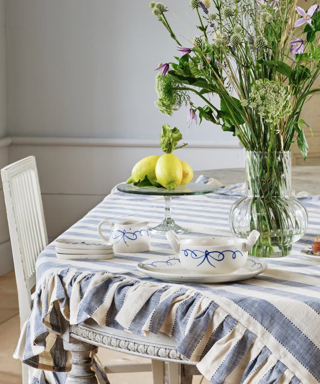 Kleiner Teller Viola - Leaf Blau