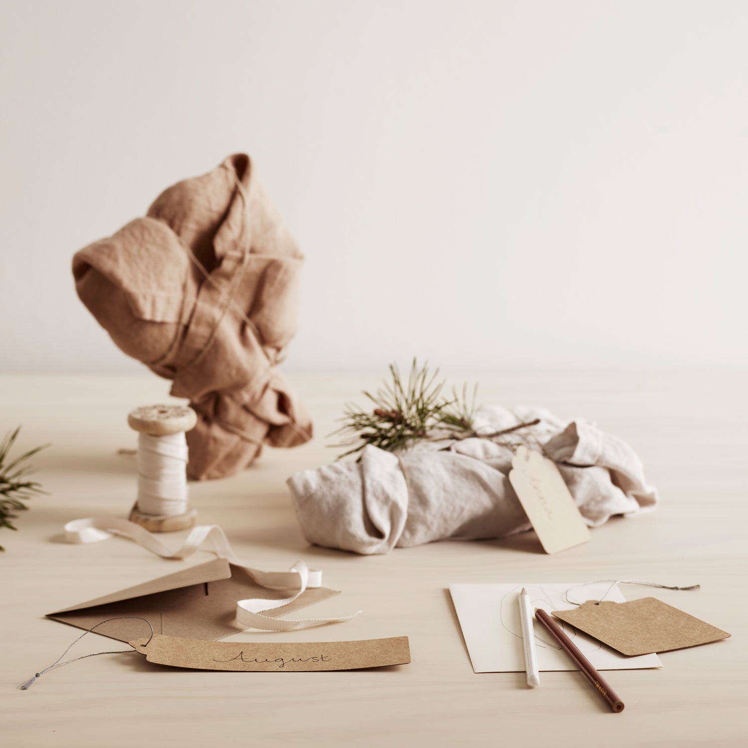Geschenkanhänger aus Papier - Größe L - 10er Set