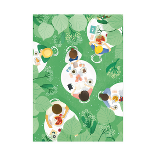 Postkarte - Under the Linden