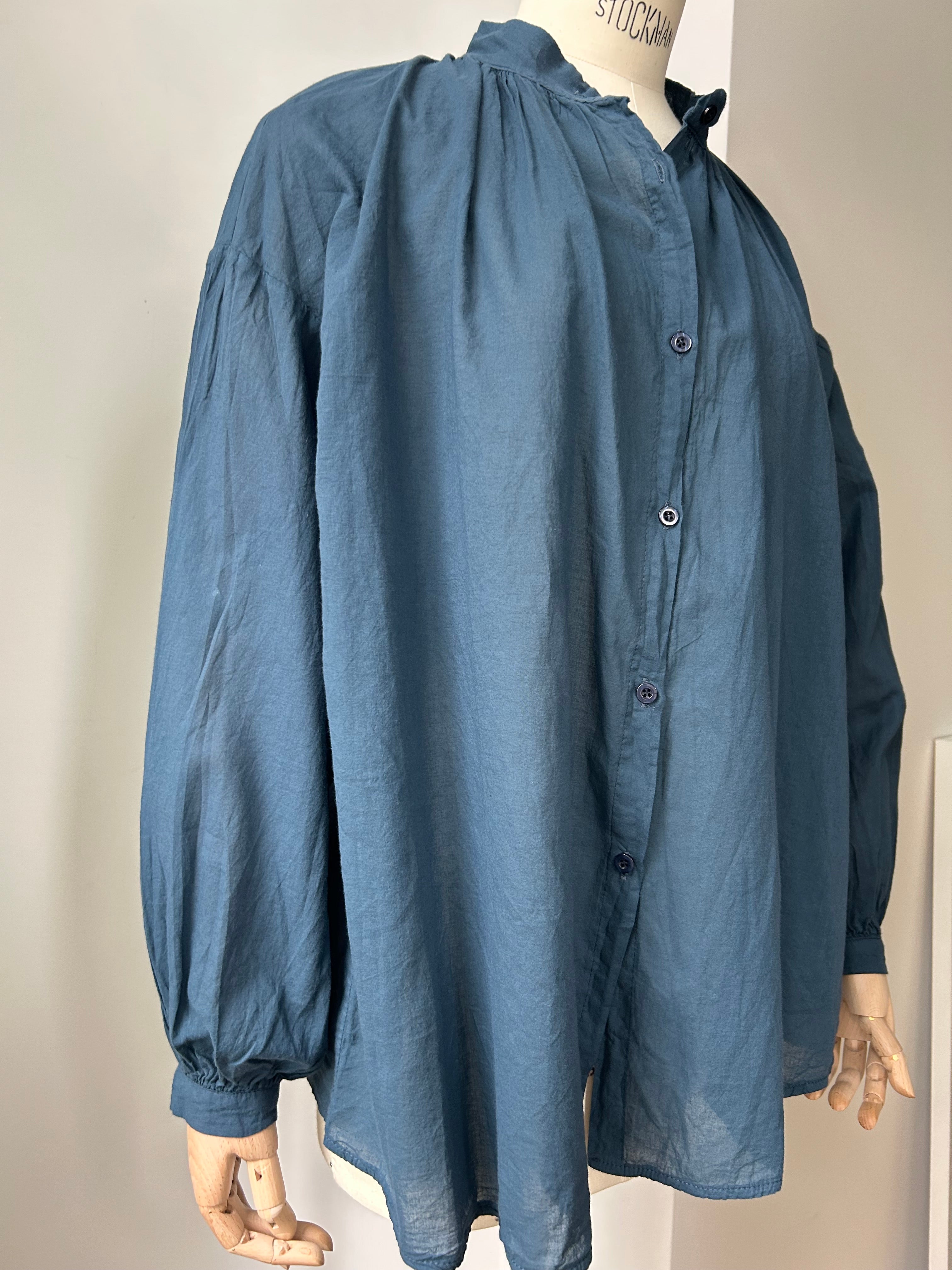 Sommerbluse - navy