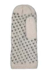 Kallio Strickfäustling weiss