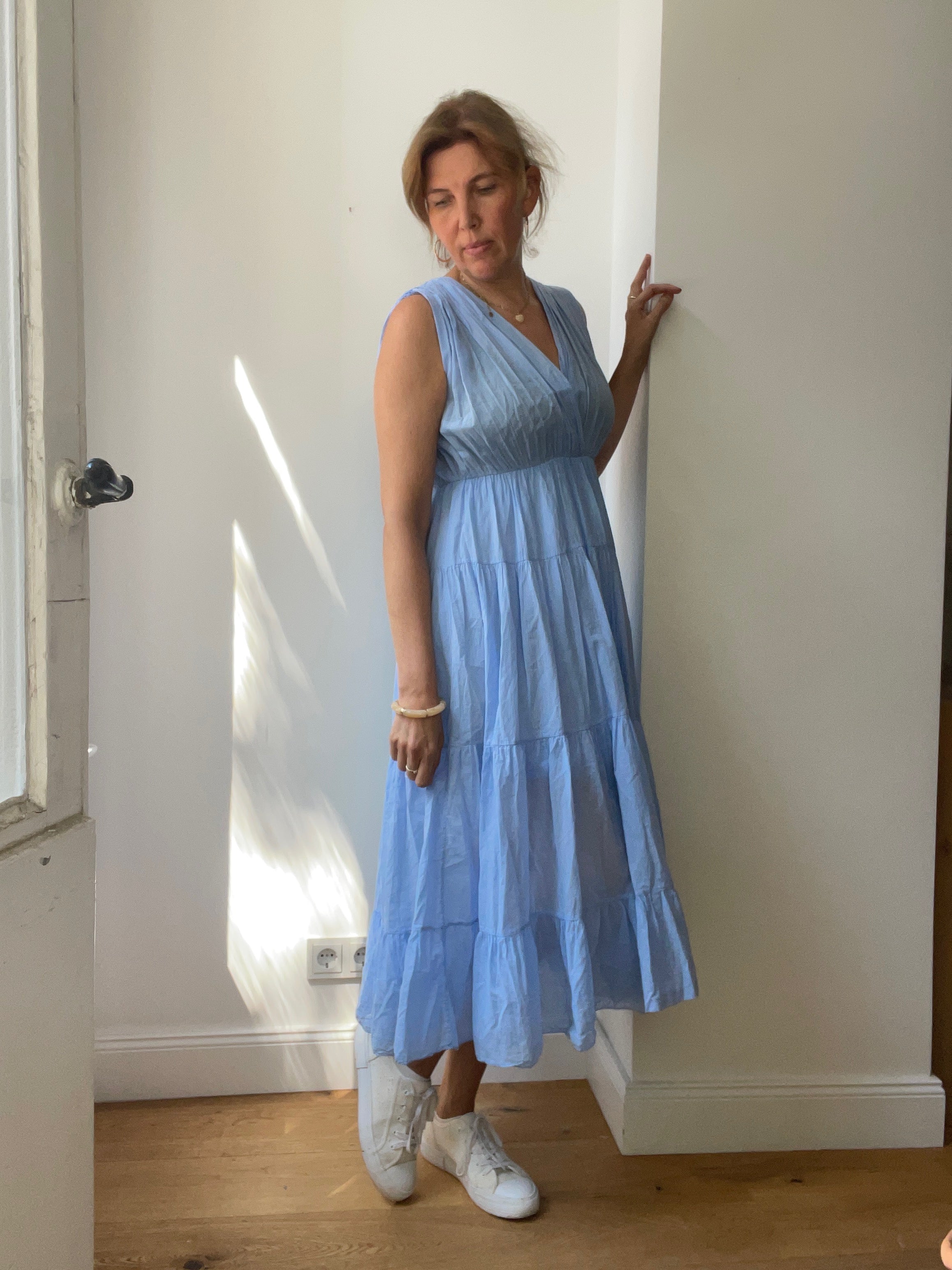 Ärmelloses Kleid - nordic sky