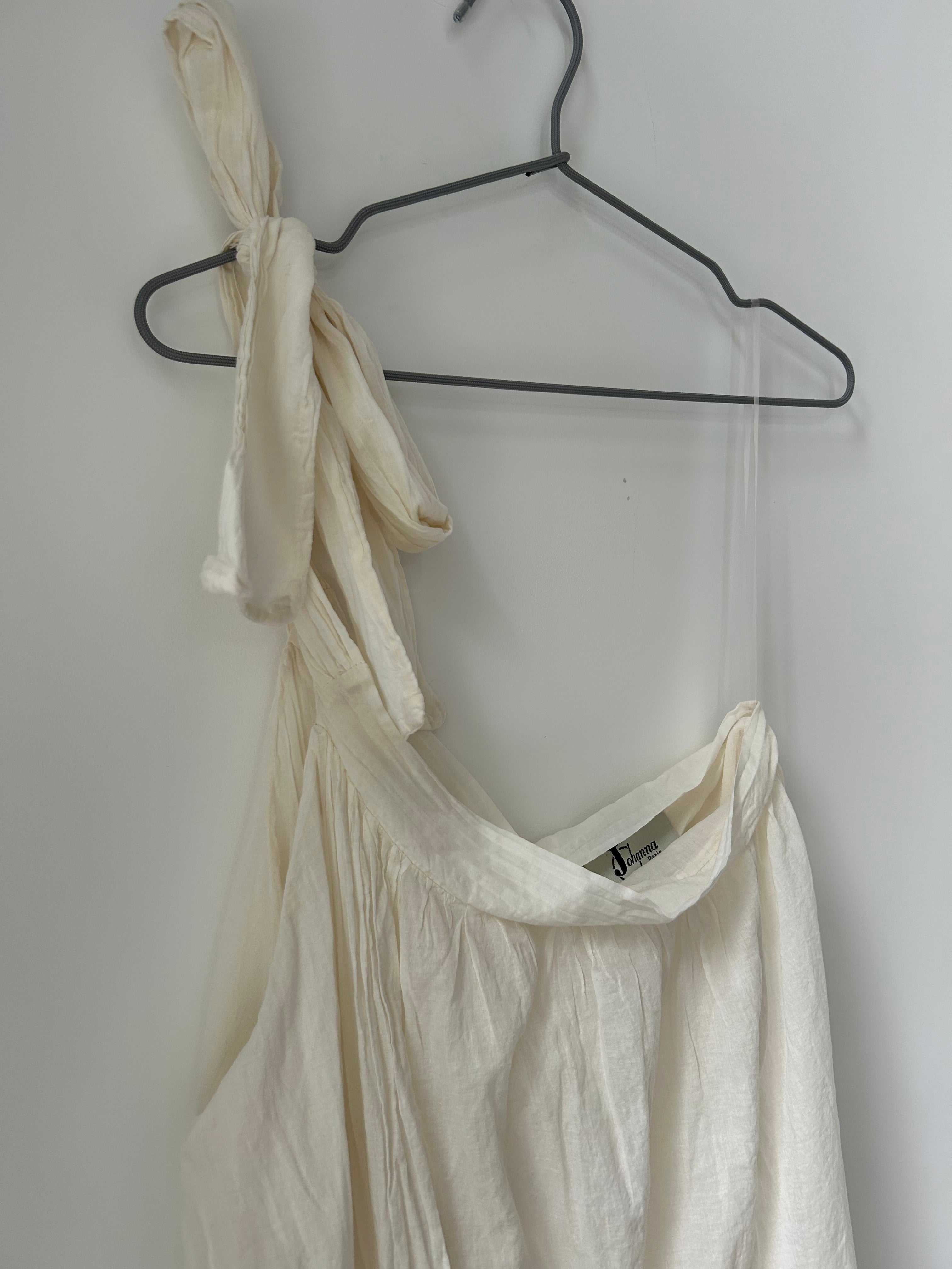 Griechisches Prinzessinnenkleid - creme