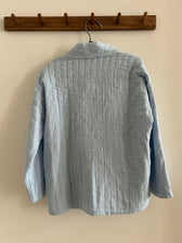 Kimono-Jacke Babyblau