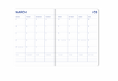 18-Monats-Kalender 2026–2027 - Sonnengelb