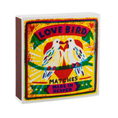 Love Birds | Quadratische Sicherheitsstreichhölzer