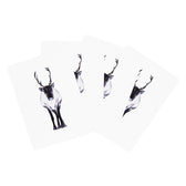 Postkarten Rentier - 4er Set