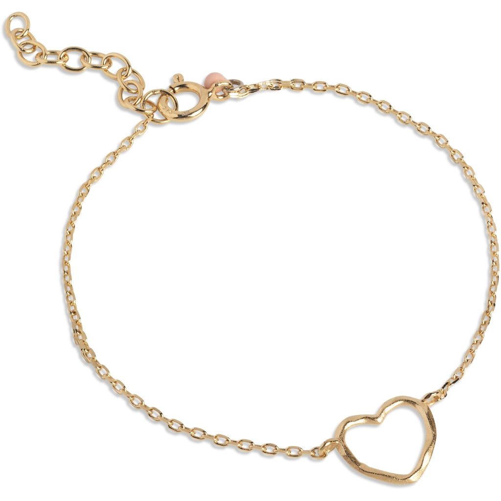 Armband Organic Heart gold