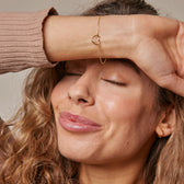 Armband Organic Heart gold