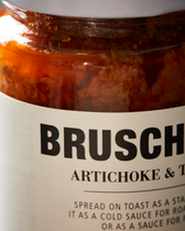 Bruschetta mit Artichoke & tomato / Artischoke & Tomate – 140 g