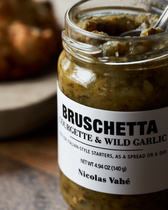 Bruschetta mit Courgette & wild garlic / Zucchini & Bärlauch– 140 g