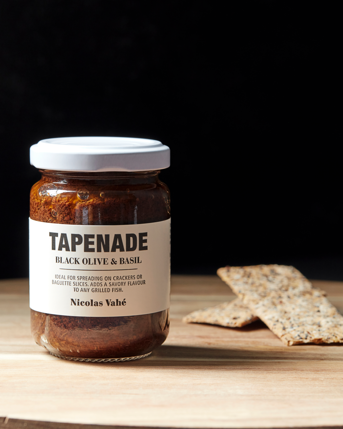 Tapenade Black Olives & Basil – 135 g