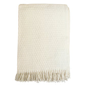 Wolldecke Knut - natural white